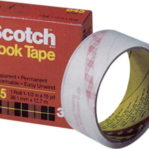SCOTCH    Buchklebeband       38mmx13,7m 845/3813  transparent