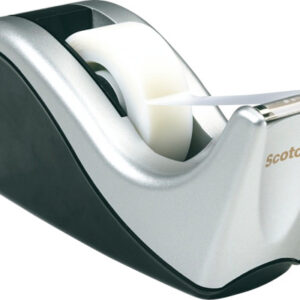 SCOTCH    Tischabroller   silber/schwarz C60-ST    inkl.1 Rol.Magic 810 19mmx33m
