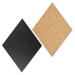 SECURIT   Kreidetafel/Kork Set  DIAMANT FB-CB-DIA 7-teilig         33.2x22.4x2cm