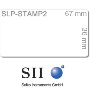 SEIKO     Etiketten Briefmarken  36x67mm SLPSTAMP2 weiss               2x310 Stk.