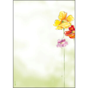 SIGEL     Motiv-Papier                A4 DP123     Spring Flowers    90g,50 Blatt