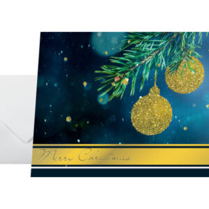 SIGEL     Weihnachts-Karte/Couvert A6/A5 DS065     220+100g, Glitter  10+10 Stück