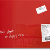SIGEL     Glas-Magnetboard GL122     rot               600x400x15mm