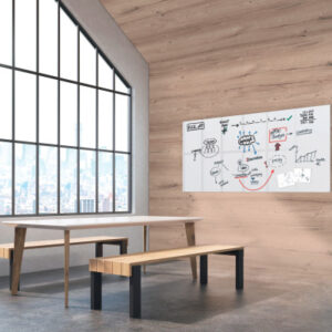 SIGEL     Glas-Magnetboard GL235     weiss              2400x1200mm