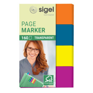 SIGEL     Notes                  20x50mm HN614     4 Farben ass.        160 Blatt