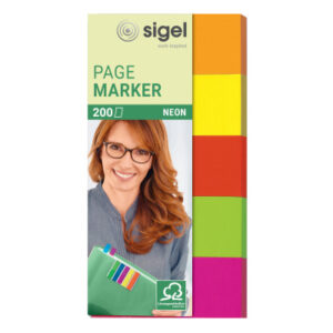 SIGEL     Notes                  20x50mm HN650     5 Farben ass.        200 Blatt