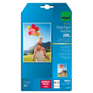 SIGEL     InkJet Photo Everyday  10x15cm IP719     200g glossy           72 Blatt