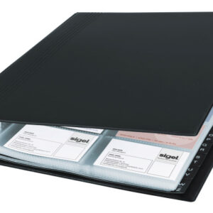 SIGEL     Visitenkarten-Ringb. 325x270mm VZ301     A-Z             für 400 Karten