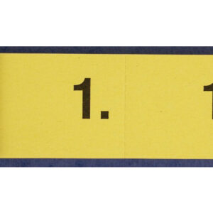 SIMPLEX   Garderobenblock Nr. 1-100 13071     gelb                 100 Blatt