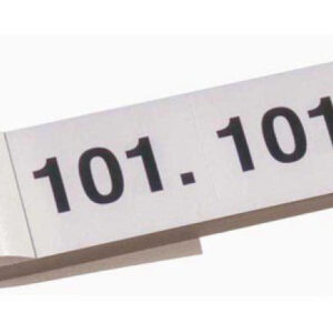 SIMPLEX   Garderobenblock Nr. 101-200 13077     weiss                100 Blatt