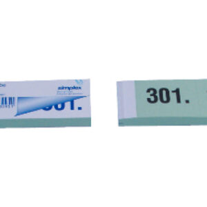 SIMPLEX   Garderobenblock 301-400 13095     grün                 100 Blatt
