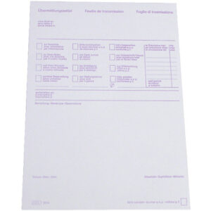 SIMPLEX   Übermittlungslbock D/F/I    A5 13223     60g                   70 Blatt