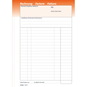 SIMPLEX   Rechnung Oneco (d/f/i)      A5 15455     50/50/50 Bl. 1./2. Bl.