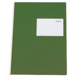 SIMPLEX   Statistikbuch               A4 19092     6 Kolonnen, grün      80 Blatt