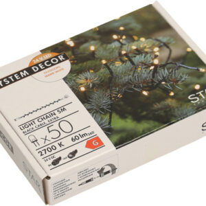 STARTRADI System Decor Lichterkette   5m 495-27-1  Extra, schwarz