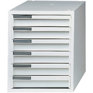 STYRO     Schubladenbox            weiss 119118205 6 Fächer, styrokay