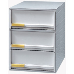 STYRO     Schubladenbox             grau 21109680  3 Fächer, styro-Modul