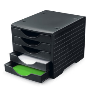 STYRO     Styrogreenbox          schwarz 275-8420. 5 Fächer schwarz