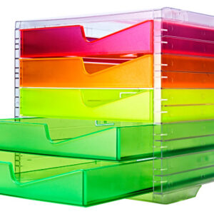 STYRO     styroswingbox NEONline 275-8430. 5 Schubladen   multicolor neon