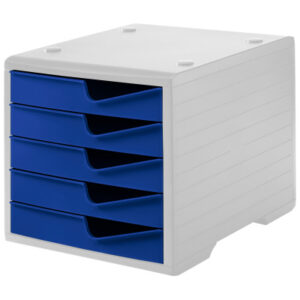 STYRO     Styroswingbox 275843035 blau/grau         5 Schubladen