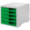 STYRO     Styroswingbox 275843051 gecko/grau        5 Schubladen