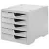 STYRO     Styroswingbox 275843088 grau              5 Schubladen