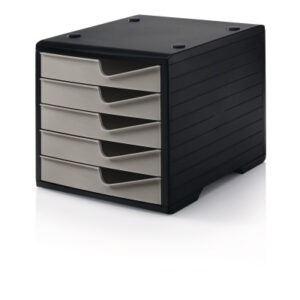 STYRO     styroswingbox mit 5 Schubl. 275843075 taupe/Gehäuse schwarz