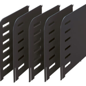 STYRO     Trennwände Styrorac    schwarz 280-3015. 5 Stück