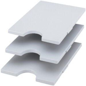 STYRO     Tablare Flexiboard Styrorac 280-3123. 3 Stück, grau