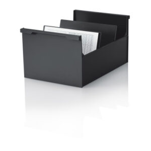 STYRO     Karteikasten quer           A5 30-532.90 schwarz