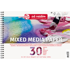 TALENS    Mixedmedia Papier 9312002M  A4, 250 g/qm, 30 Blatt