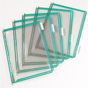 TARIFOLD  Drehtaschen T-Display 6114005   grün, 5 Tabs 50mm     10 Stück
