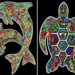 TATARUGA  Mappe                       B4 CT21      Delfine+Schildkröte