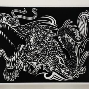 TATARUGA  Samtbild                    A3 L86       Drache