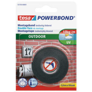 TESA      Powerbond Outdoor    19mmx1.5m 557500000 Montageband, doppelseitig