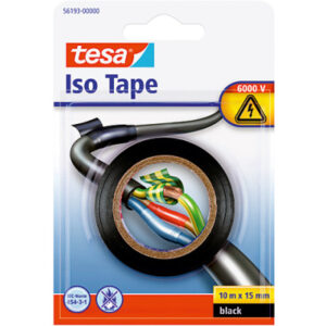 TESA      Isolierband Iso Tape  15mmx10m 561930000 schwarz