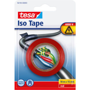 TESA      Isolierband Iso Tape  15mmx10m 561930000 rot