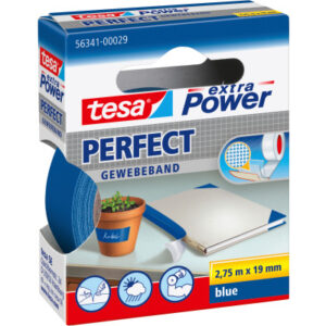 TESA      Extra Power Perfect 2.75mx19mm 563410002 Gewebeband. blau