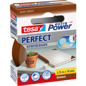 TESA      Extra Power Perfect 2.75mx19mm 563410003 Gewebeband. braun