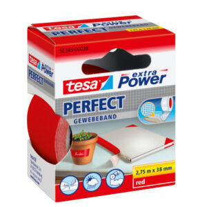 TESA      Extra Power Perfect 2.75mx38mm 563430003 Gewebeband. rot