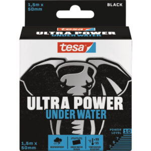 TESA      Power Under Water    1.5mx50mm 564910000 Reparaturband, schwarz