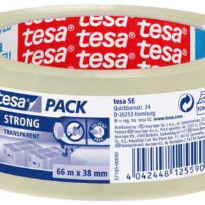 TESA      Verpackungsband       38mmx66m 571650000 transparent