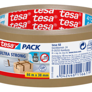TESA      Tesapack ultra strong 38mmx66m 571750000 braun, reissfest