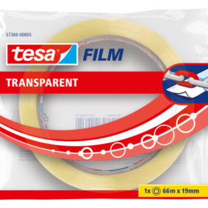 TESA      tesafilm Flowpack     66mx19mm 573690000 transparent            1 Rolle
