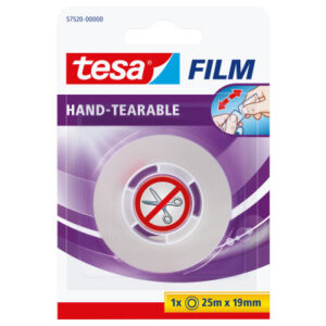 TESA      Tesafilm              25mx19mm 57520-000 transparent            1 Rolle