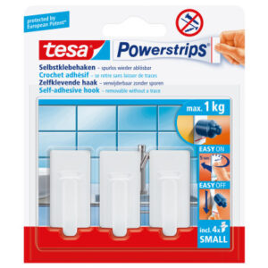 TESA      Powerstrips Haken            S 575300001 weiss