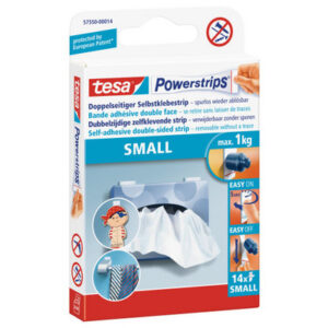 TESA      Powerstrips Small      14x34mm 575500001 ablösbar, doppelseitig 14 Stk.