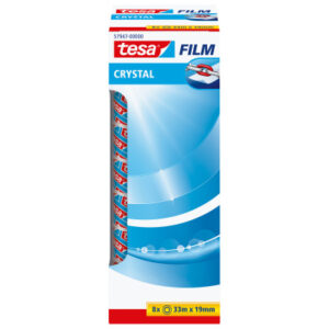 TESA      Crystal Tape          19mmx33m 579470000                        8 Stück