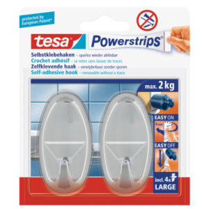 TESA      Powerstrips Haken            L 580500001 chrom