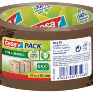 TESA      Tesapack eco&strong   50mmx66m 581550000 braun, Recycling